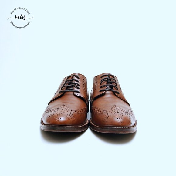 Cole Haan Modern Classics Wingtip Derby‎ Shoes Brown Men 10 main image 4
